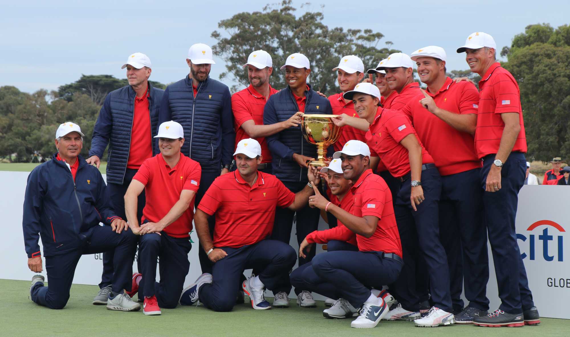 Team USA win the 2019 Presidents Cup