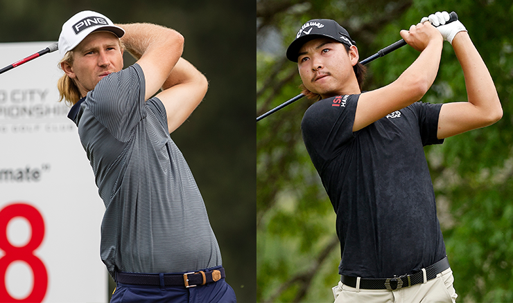 Travis Smyth (left) and Min Woo Lee (right) locked in major opportunities.