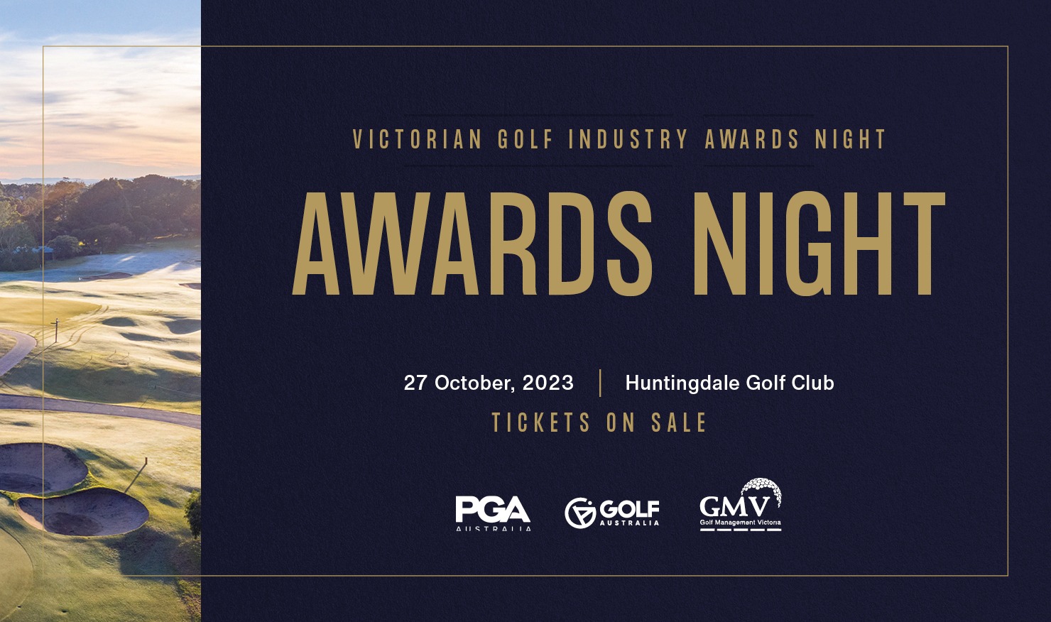 Join us at the 2023 Victorian Golf Industry Awards Night Golf Australia