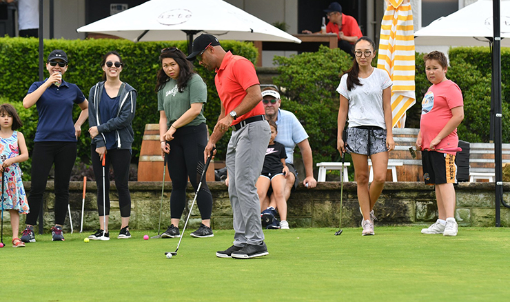 Moore Park putting green