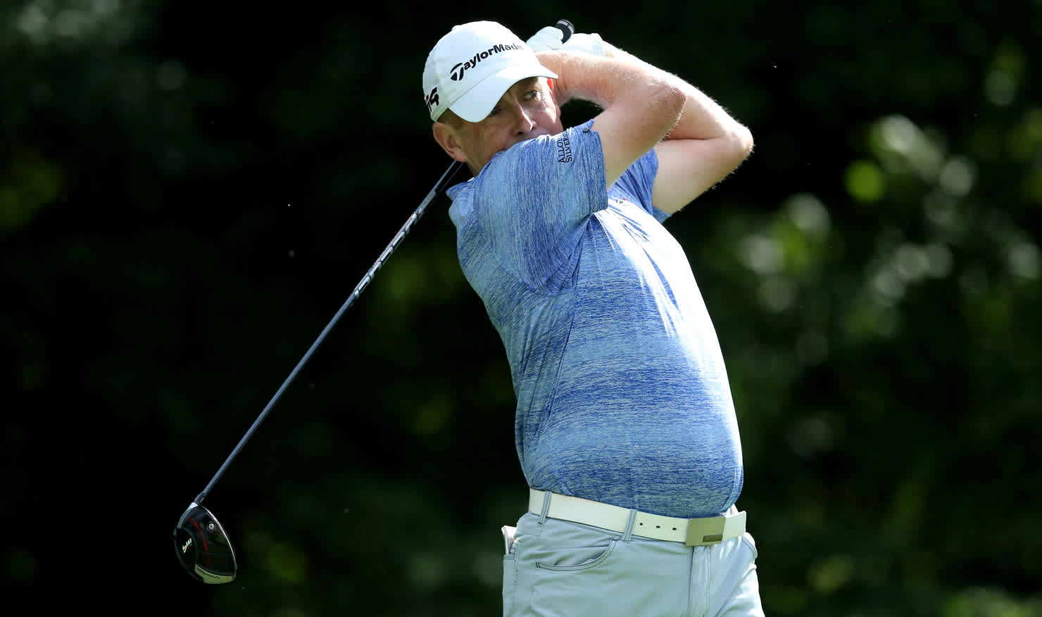Stephen Allan had to work overtime to get back into the major championship fold.