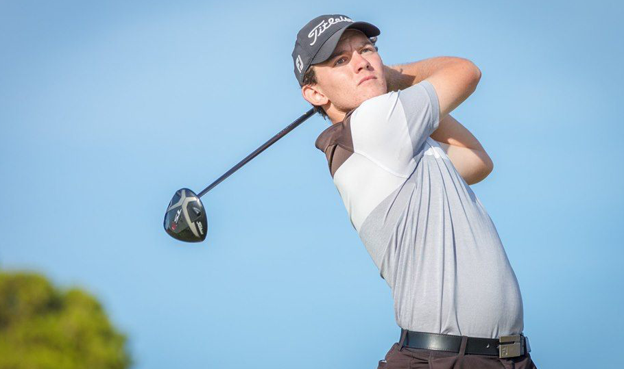 Lewis Hoath needed 40 holes today to progress to the final in the Tasmanian Men's Amateur.