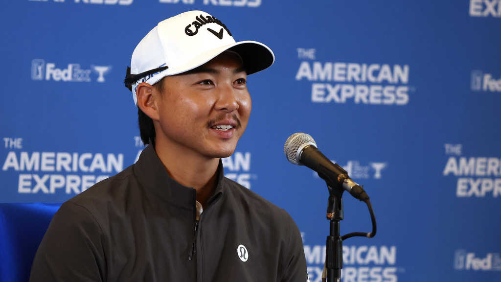 Min Woo Lee press conference The American Express