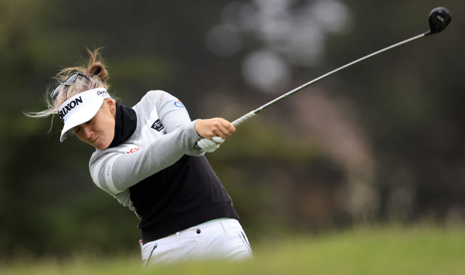 Hannah Green had a rollercoaster round at Olympic Club.