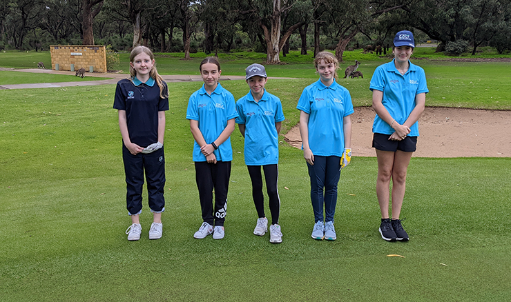 Rockingham GC girls image
