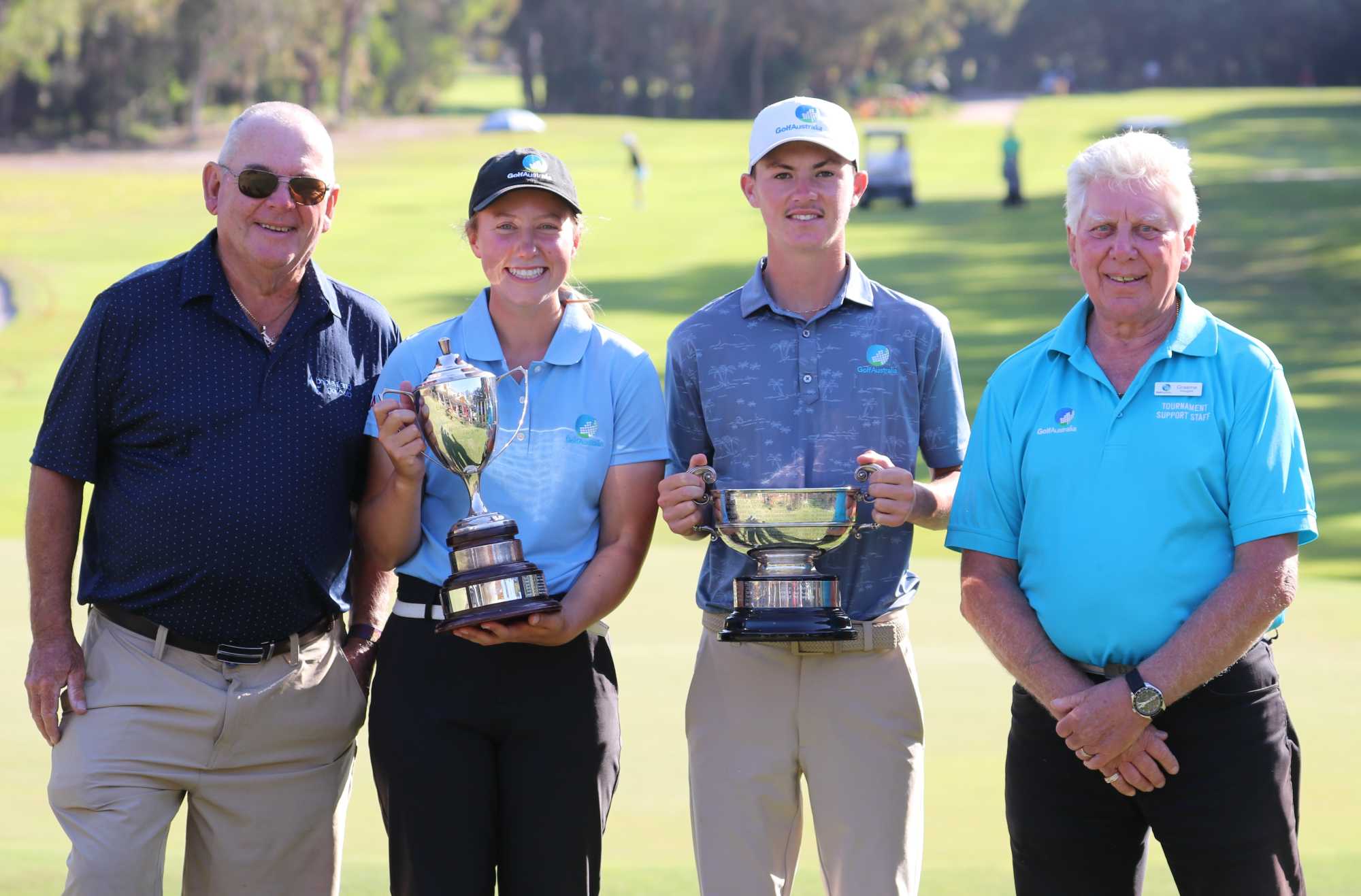 Qld Amateur winners with dignataries