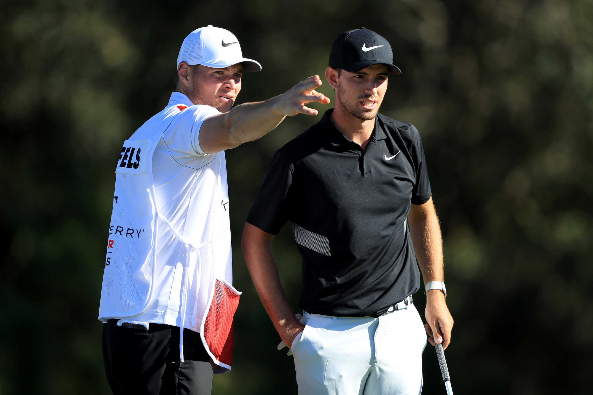 Golf Australia's Luke Mackey keeps Ryan Ruffels on the straight and narrow in Florida.