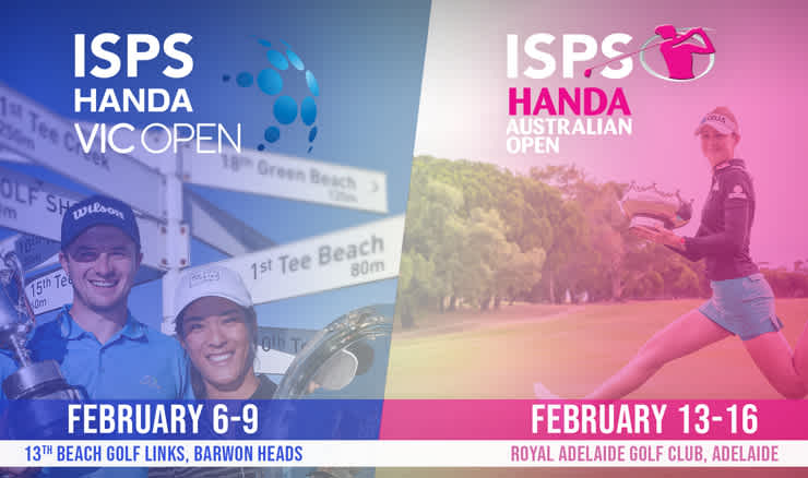 Golf Australia confirms dates for the 2020 Vic Open on the Bellarine Peninsula and Women’s Australian Open in Adelaide.