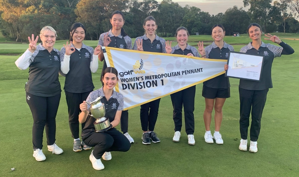 Women’s Pennants hat-trick for Mount Lawley | Golf Australia