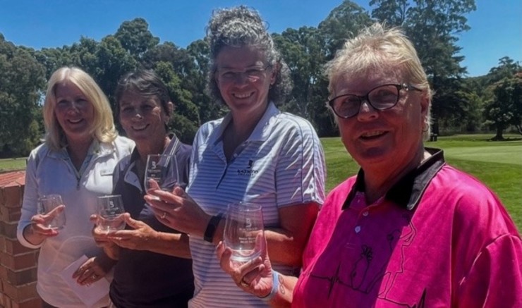Wendy Northey, Sally Graham, Gale Macpherson & Carol Warne