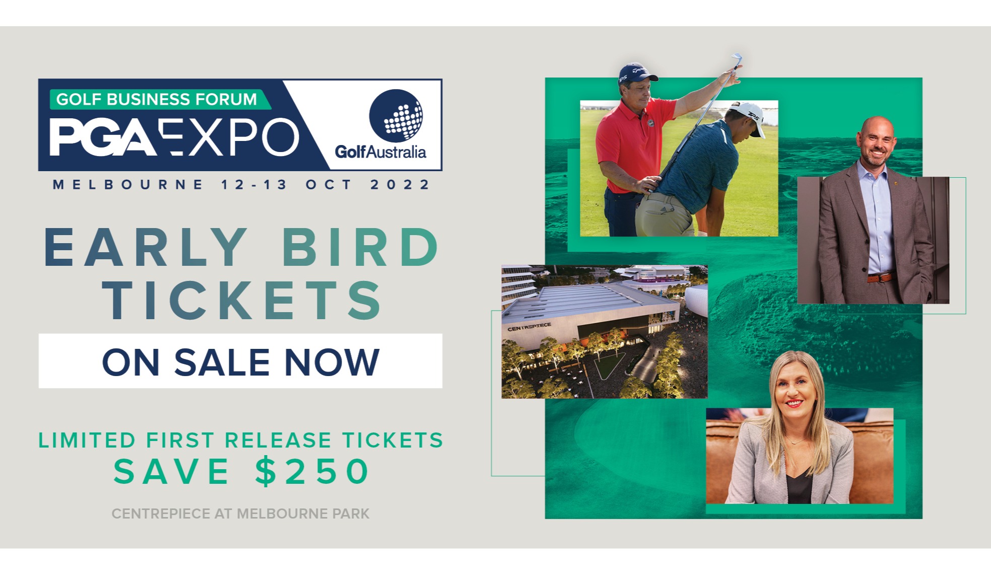 Tickets on sale for golf's groundbreaking business event Golf Australia