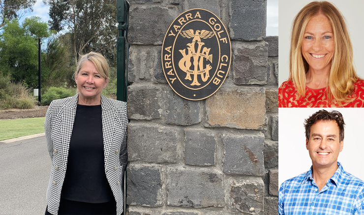 Yarra Yarra Golf Club general manager Andrea Watson is one of the few women in such a position within golf.