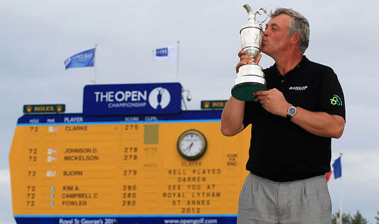 Darren Clarke's win last time The Open went to Royal St George's was one of golf's great stories.