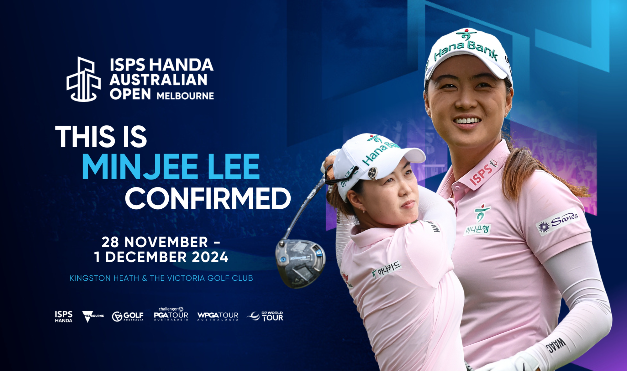 Minjee Lee with play the 2024 ISPS HANDA Australian Open