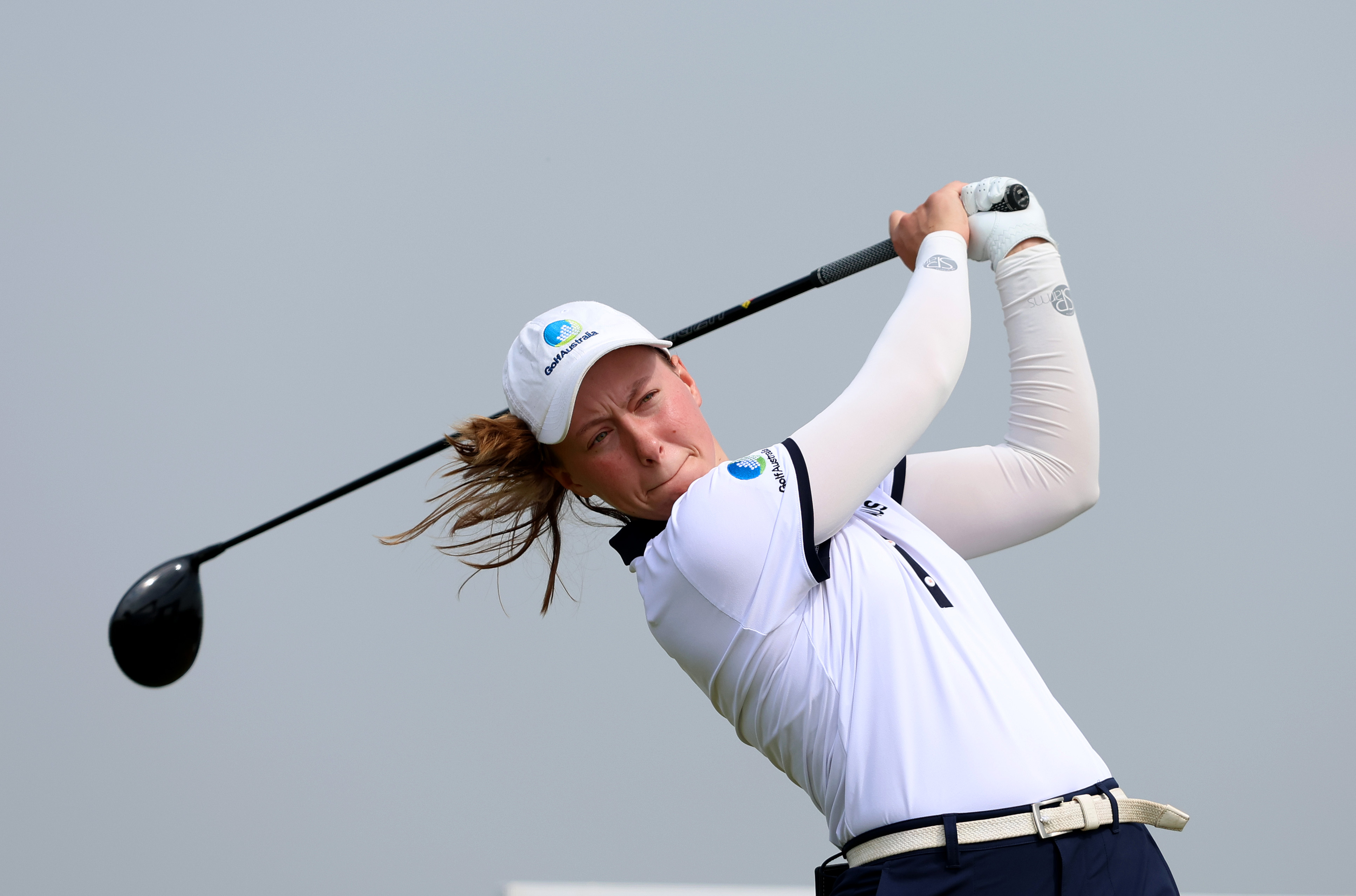 Caitlin Peirce at Prince's for the British Womens Amateur Championship