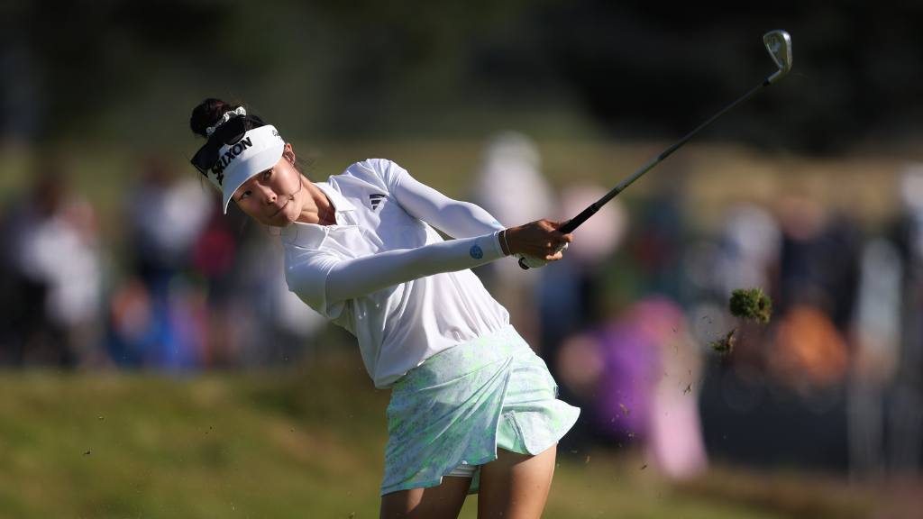 Grace Kim Round 1 AIG Women's Open