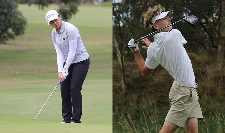 Fiona Xu and Jack Buchanan extended their overnight leads on Wednesday at the Australian Amateur.