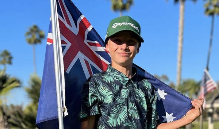 Jesse Linden will represent Australia at the Drive, Chip and Putt.