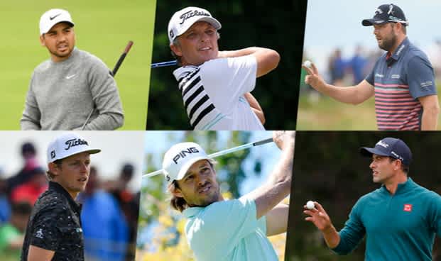 Jason Day, Matt Jones, Marc Leishman, Cameron Smith, Aaron Baddeley, Adam Scott