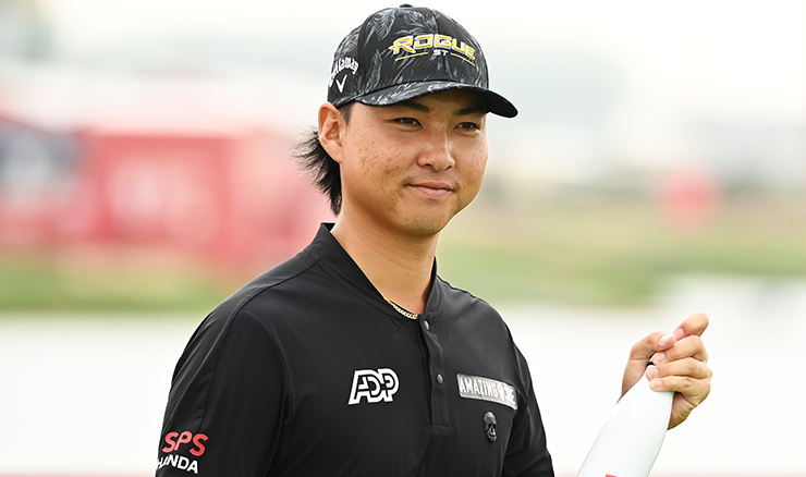 Min Woo Lee is a "laid back" guy who wants to see more people who do not regularly attend golf tournaments coming along and having fun.