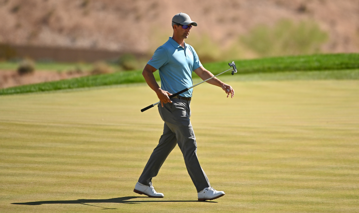 Adam Scott finished in a tie for fifth in Vegas.