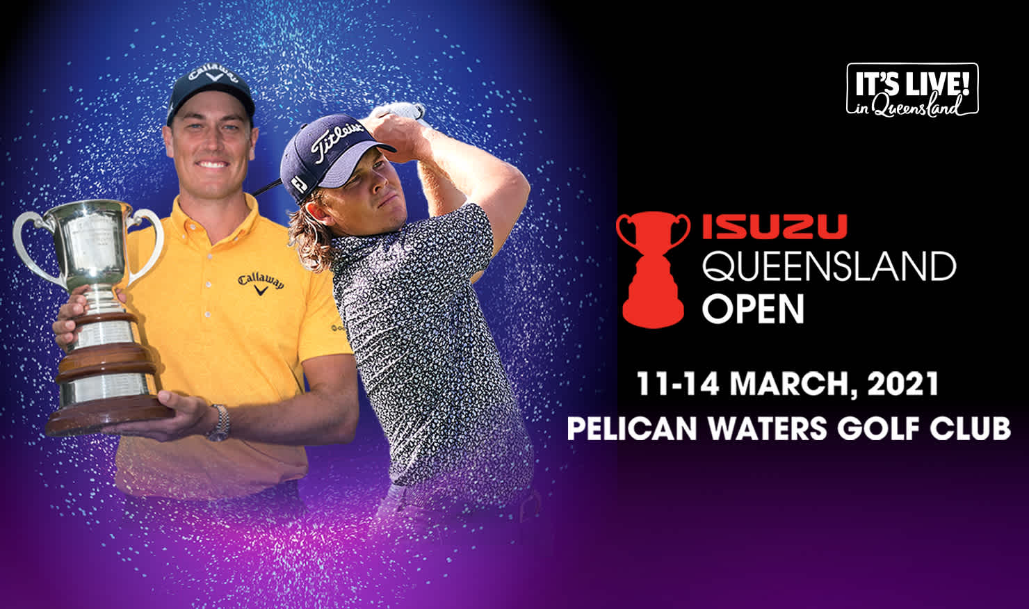 Defending champ Anthony Quayle will be joined by good mate and European Tour player Jake McLeod at next month's Isuzu Queensland Open.