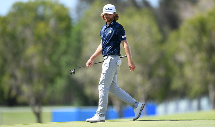 Golf Australia rookie squad member Blake Windred is chasing redemption for his missed chance at last year's NSW Open.