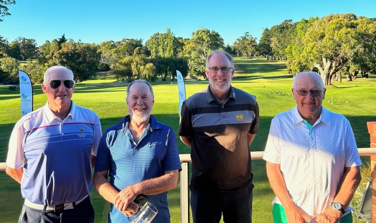 Michael Richards, Phil Donaldson, Mark Potter & George Fullarton Cleland