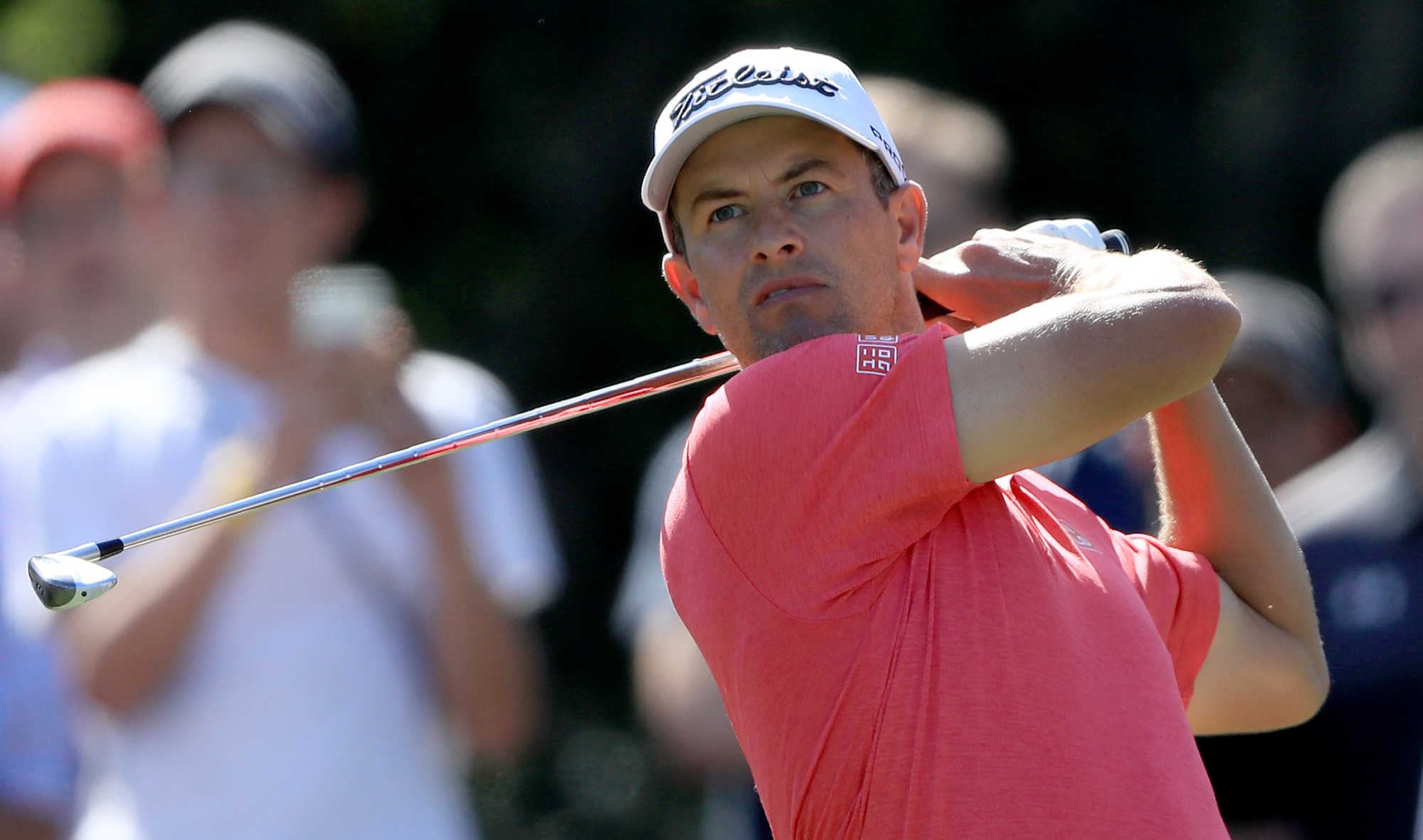 Adam Scott's focus is squarely on the major championships.