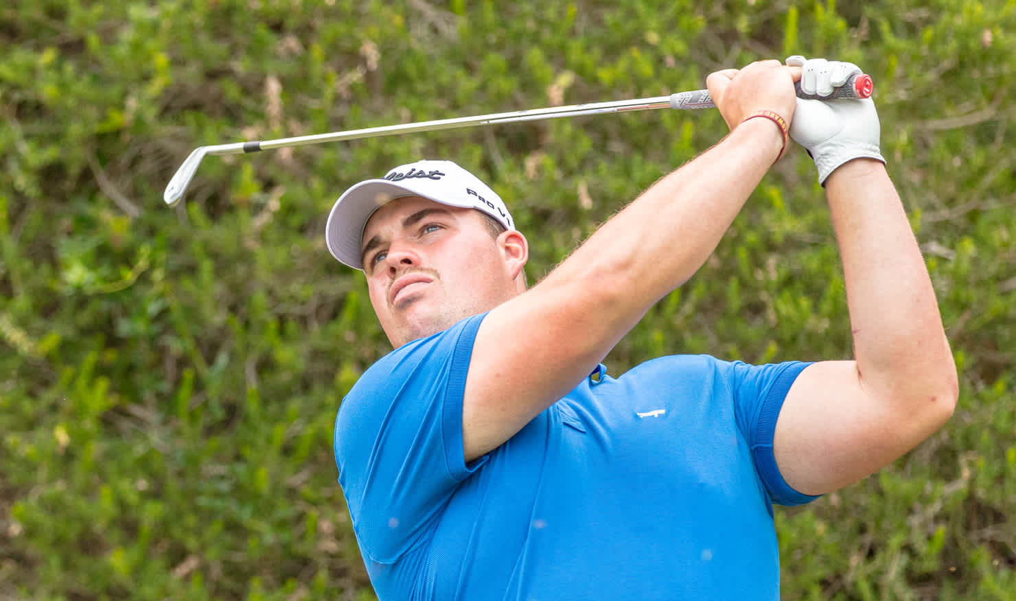 Toby Walker fires his way to an entertaining 66 at Kooyonga. Picture: DAVID BRAND