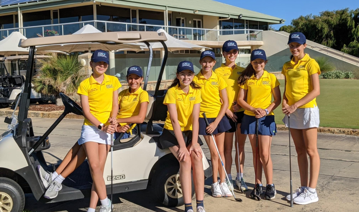 Young golfers at the Cottesloe Golf Club