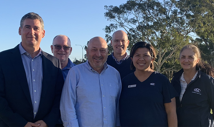 Gosnells GC Board Members (L to R): Shane Thompson, Terry Gale, Lino Scartozzi, Bill Keays, Fiza Errington (GM) and Charlotte Hall. Absent: Rob Olde and Paul Cooper.