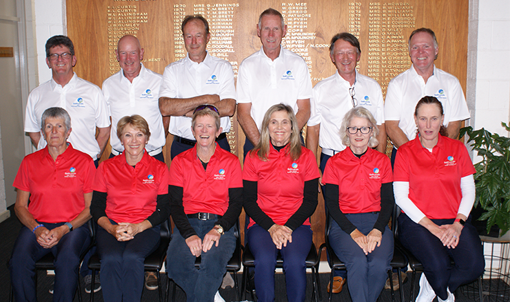 The 2022 Australian Senior Trans-Tasman Matches team.