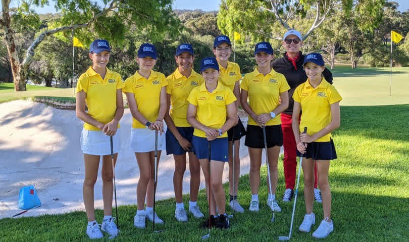 Young golfers at the Cottesloe Golf Club