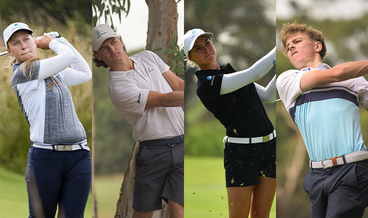 Caitlin Peirce, Harrison Crowe, Kelsey Bennett and Jack Buchanan are among the amateur stars named in the 2022 Golf Australia high performance squads.