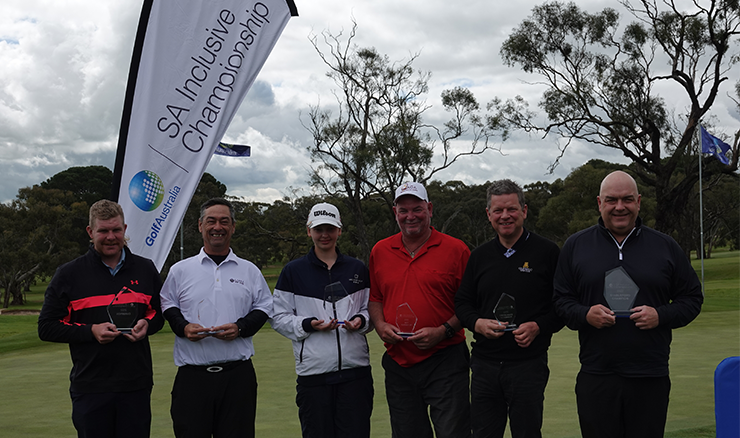 The winners at the inaugural South Australian Inclusive Championship.