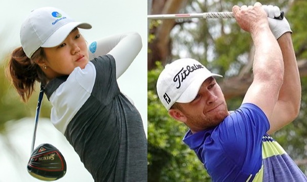 Grace Kim and Blake Windred