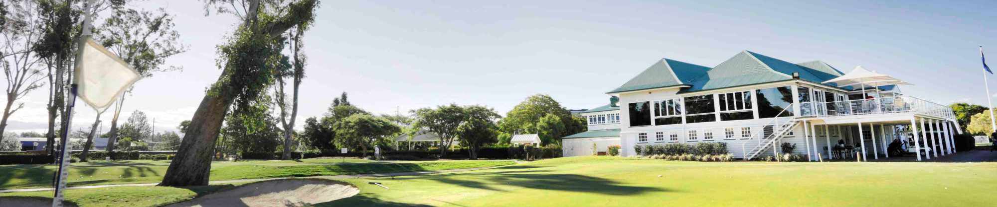 Brisbane Golf Club 18th green