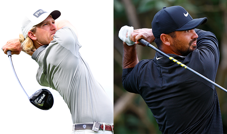 Travis Smyth (left) and Jason Day (right) have made hot starts to 2023.