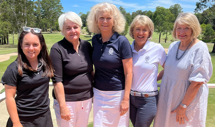 Women in Golf Charter Workshop – (from left to right): Asha Hargreaves – Women’s and Junior Development Manager, Cath Reidy – Chair Member Engagement Group, Deb Kember – Vice President, Janet Nathanson – Women’s Captain, Julie Brown – Women’s Vice Captain.