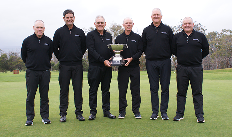 The Sanctuary Cove Trophy winning New Zealand team.