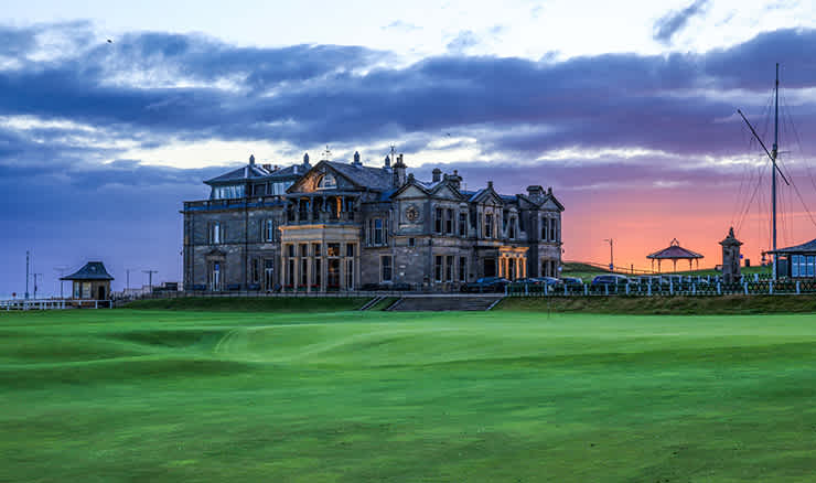 St Andrews sunset image