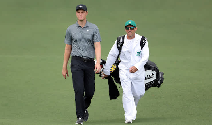 Cameron Davis at Augusta National.