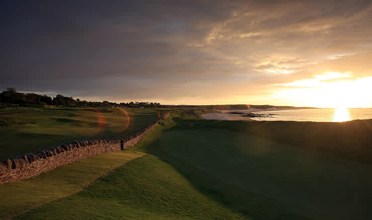 The 13th hole at Scotland's North Berwick, known as 
