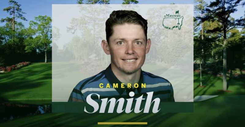 Cam Smith Masters Final Round_video