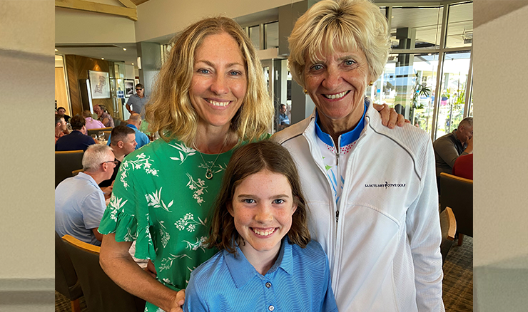 Tiffany Cherry, Bonnie Boezeman and Chelsea Cummins