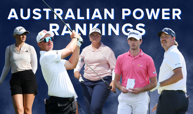 Australian Golf Power Rankings March 25
