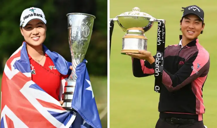 Minjee and Min Woo have been nominated for the Greg Norman Medal.
