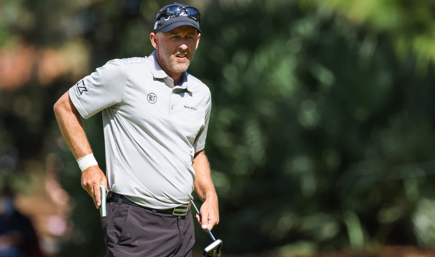 Cam Percy distinguished himself at the island hole on debut at the Players Championship.