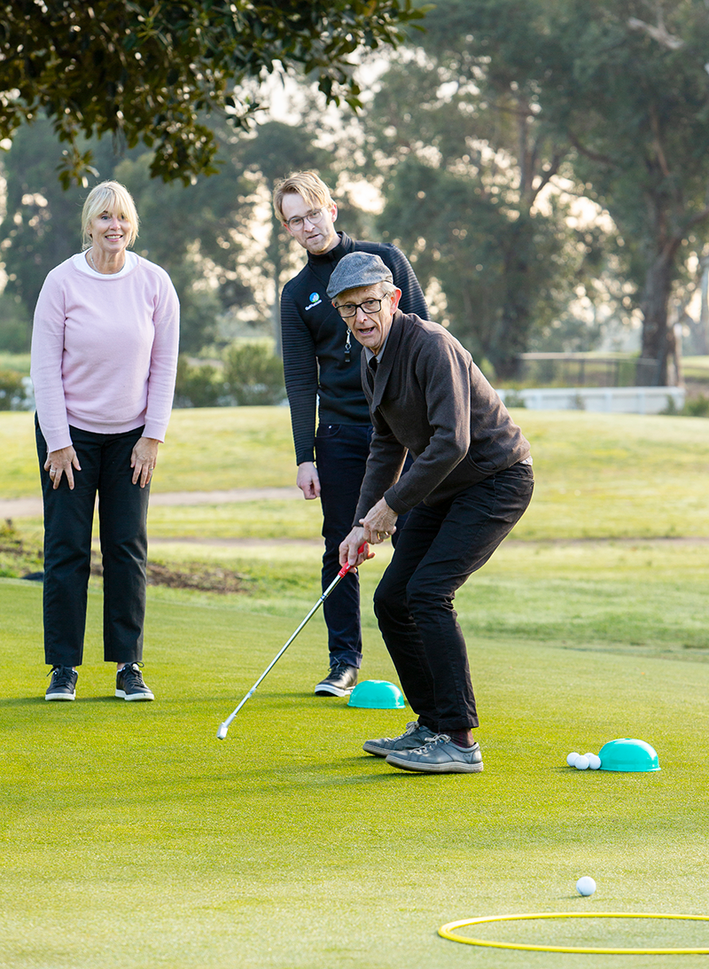 Get Into Golf class